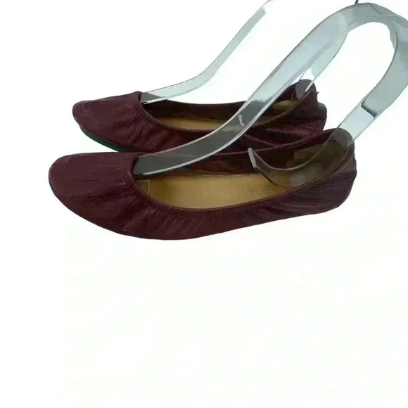 Tieks by Gavrieli size 6 ballet flats travel balletcore burgundy - Picture 3 of 8
